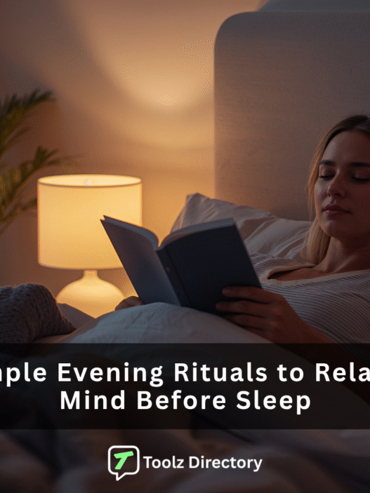 10 simple evening rituals to relax your mind before sleep featured image