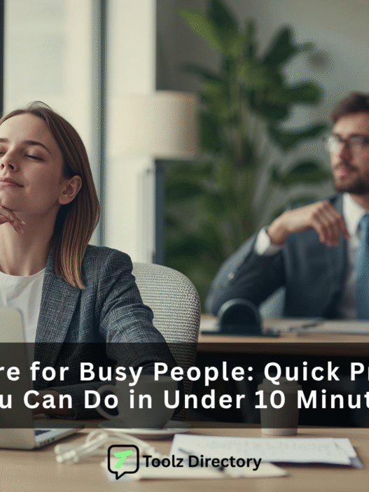 Self-care for busy people: quick practices you can do in under 10 minutes — featured image