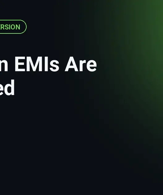 How loan EMIs are calculated, with worked examples