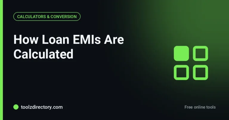 How Loan EMIs Are Calculated: The Formula, Worked Examples, and What Lenders Don’t Show You