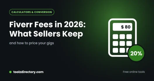 Fiverr fees in 2026: what sellers keep and how to price gigs