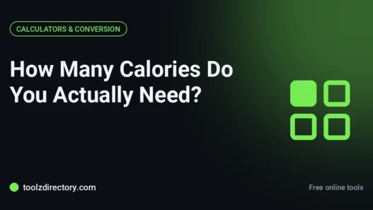 How many calories do you actually need? BMR and TDEE explained