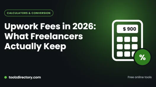 Upwork fees in 2026: what freelancers actually keep