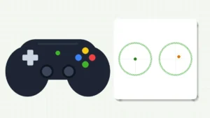 Testing a game controller for stick drift