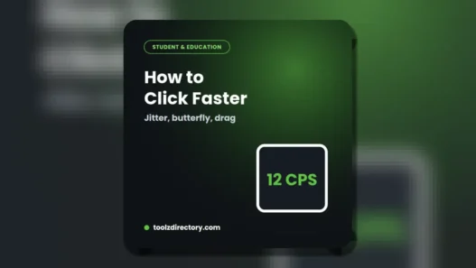 How to click faster