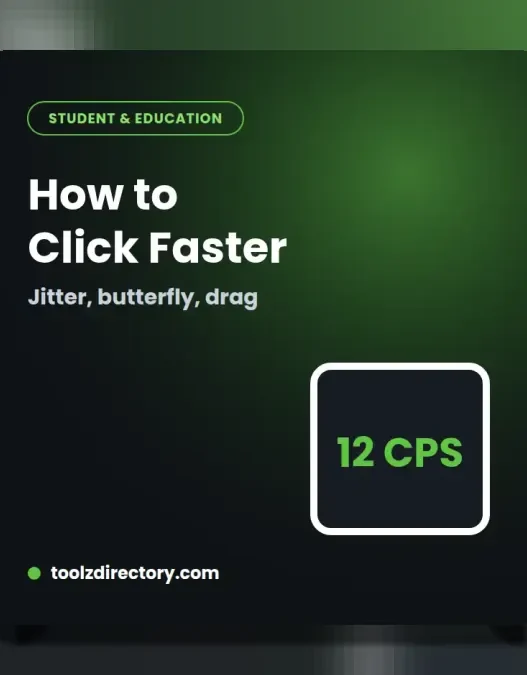 How to click faster
