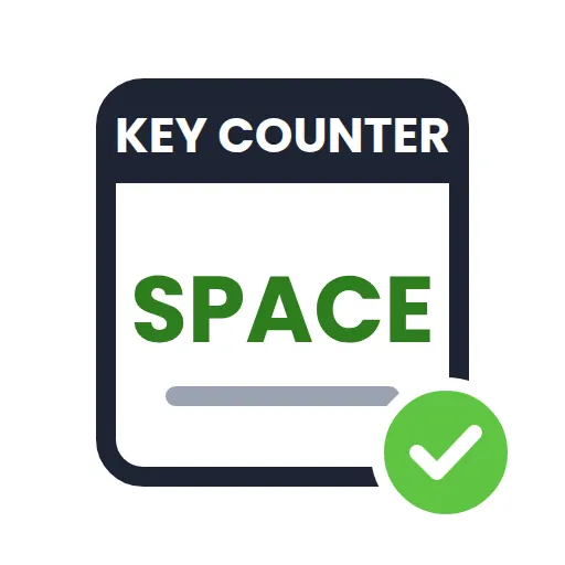 Spacebar counter