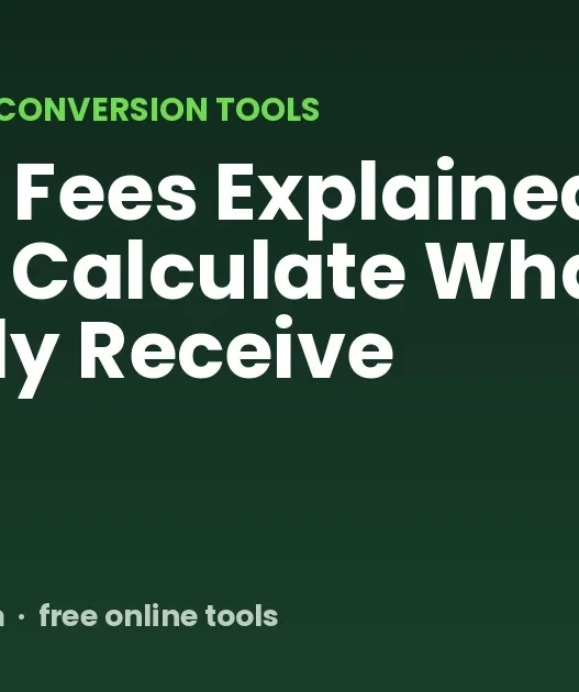 PayPal Fees Explained: How to Calculate What You Actually Receive